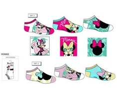 Disney Minnie Party vaikiškos nematomos kojinės 23-34