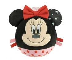 Disney Minnie pliušinis kamuoliukas, kūdikio barškutis Clementoni