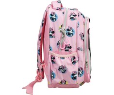 Pink Disney Minnie Pretty in Rožinė kuprinė, krepšys 31 cm