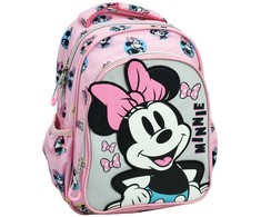 Pink Disney Minnie Pretty in Rožinė kuprinė, krepšys 31 cm