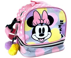 Pink Disney Minnie Pretty in Rožinė termo pietų krepšys 21 cm