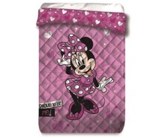 Disney Minnie Proud dygsniuota lovatiesė, antklodė 140x200cm