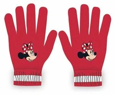 Kepurė „Disney Minnie“ raudonos vaikiškos pirštinės