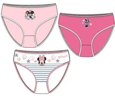 „Disney Minnie Shell“ vaikiški apatiniai, 3 dalių kelnaičių komplektas