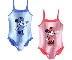 „Disney Minnie Shiny Shells“ vaikiškas maudymosi kostiumėlis, 3–8 metų vaikams