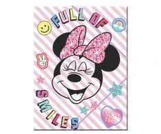 Disney Minnie Smiles A/4 elastinis aplankas