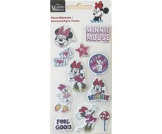 „Disney Minnie Smiles“ minkštų putplasčio lipdukų rinkinys