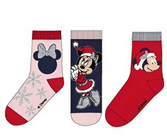 Disney Minnie Snow mėlynos kalėdinės vaikiškos kojinės 23/26