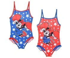 „Disney Minnie“ šokėjos vaikiškas maudymosi kostiumėlis, plaukimui, 3–8 metų amžiaus