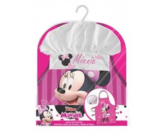 Disney Minnie Too Cute vaikiška prijuostė, dviejų dalių, komplektas