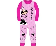 Disney Minnie vaikiška ilga pižama, kombinezonas 2-8 metų