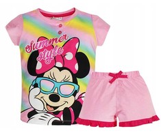 Disney Minnie vaikiška trumpa pižama dovanų dėžutėje 3 metai