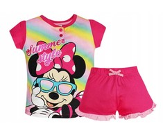 Disney Minnie vaikiška trumpa pižama dovanų dėžutėje 4 metai
