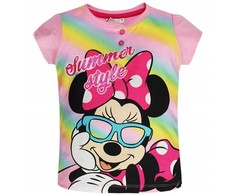 Disney Minnie vaikiška trumpa pižama dovanų dėžutėje 7 metai