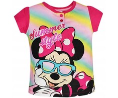 Disney Minnie vaikiška trumpa pižama dovanų dėžutėje 7 metai