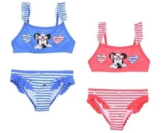 Disney Minnie vaikiškas maudymosi kostiumėlis, bikinis 3-8 metų