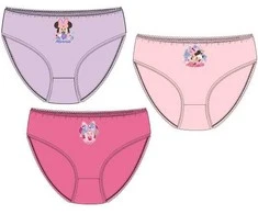 „Disney Minnie“ vaikiški apatiniai, 3 dalių kelnaičių komplektas