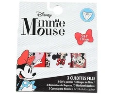„Disney Minnie“ vaikiški apatiniai, 3 dalių kelnaičių komplektas