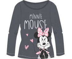 Disney Minnie vaikiški ilgomis rankovėmis marškinėliai, viršinė 104 cm