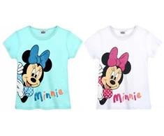 Disney Minnie vaikiški trumpi marškinėliai, 3-8 metų