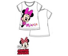 Disney Minnie vaikiški trumpi marškinėliai, 4 metų vaikams