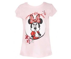 Disney Minnie vaikiški trumpi marškinėliai 98-128 cm