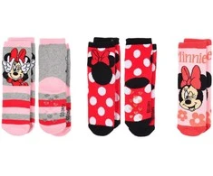 Disney Minnie vaikiškos storos neslystančios kojinės 23-34