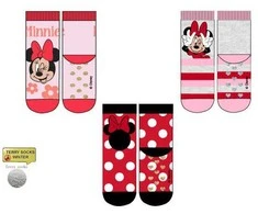 Disney Minnie vaikiškos storos neslystančios kojinės 23-34