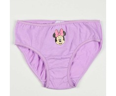 Disney Minnie Violetinė Dots vaikiški apatiniai, kelnaitės, 3 vnt. pakuotėje 5-6 metai / 110-116 cm