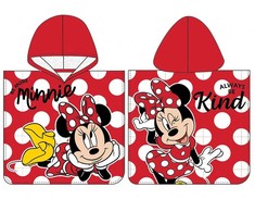 Disney Minnie visada be savito paplūdimio rankšluostis pončas 50x115 cm