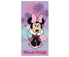 Disney Minnie vonios rankšluostis, paplūdimio rankšluostis 70x140cm (greitai džiūstantis)