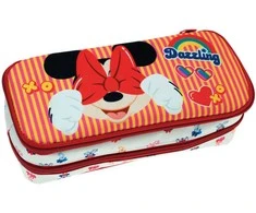 Disney Minnie Wink 2 skyrių pieštukų dėklas 26 cm