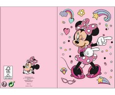 „Disney Minnie Wink“ 3D iššokanti sveikinimo atvirutė + vokas