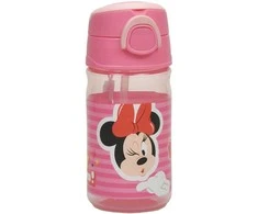Disney Minnie Wink plastikinis butelis su pakaba 350 ml