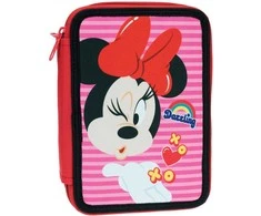 Disney Minnie Wink užpildytas pieštukų dėklas, 2 lygiai
