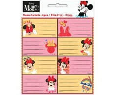 Disney Minnie Wink užrašinės etiketė, 16 detalių