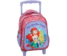 Disney princesės Ariel pasakos riedanti darželio kuprinė, 30 cm krepšys