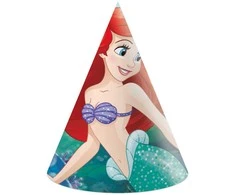 Globos Europe Bv GoDan Ariel Disney Popierinės kepurės 6vnt