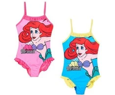 „Disney“ princesės Ariel vaikiškas maudymosi kostiumėlis, 3–6 metų amžiaus