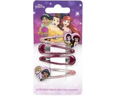 Disney princesės „Besties“ plaukų segtukų rinkinys, 4 dalys