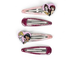 Disney princesės „Besties“ plaukų segtukų rinkinys, 4 dalys