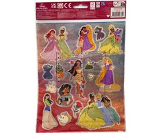 Disney princesės geriausių draugų holograminis lipdukas