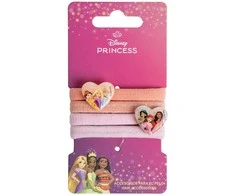 Disney princesių plaukų gumyčių rinkinys, 4 vnt.