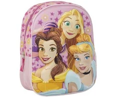 Disney Princess 3D kuprinė, krepšys 31 cm