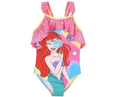 Disney Princess Ariel Bubble vaikiškas maudymosi kostiumėlis, 3-6 metų vaikams