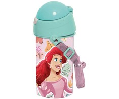 Disney Princess Ariel vandens buteliukas, sportinis buteliukas 500 ml
