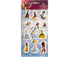 Disney Princess Friends Disney Princess minkštų putplasčio lipdukų rinkinys