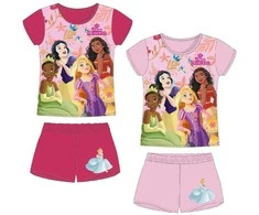 Disney Princess Friendship vaikiška trumpa pižama 2-6 metų vaikams