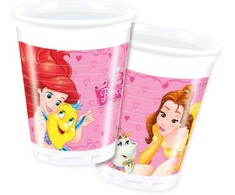 GoDan Princess Dreaming plastikiniai puodeliai 200ml 8vnt