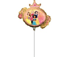 Disney Princess „Once Upon a Time“ mini folijos balionas 25 cm (WP)